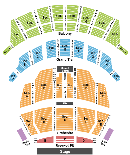 Altria Theater Back to the Future Seating Chart