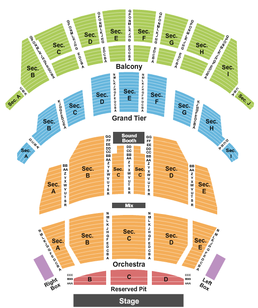 Altria Theater Back to the Future Seating Chart